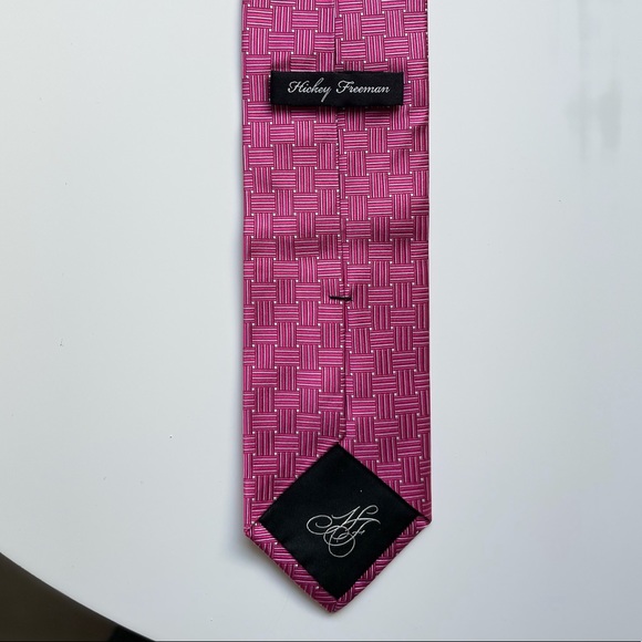 HICKEY FREEMAN Silk Neck Tie - Picture 3 of 4